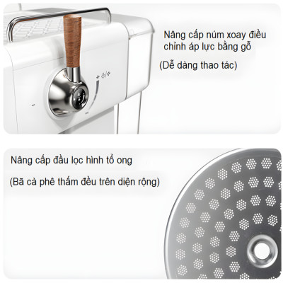 Máy pha cà phê Espresso chuyên nghiệp thương hiệu Mỹ cao cấp HiBREW H10 Plus - Hàng Nhập Khẩu