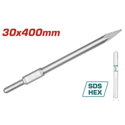 MŨI ĐỤC NHỌN, DẸP ĐUÔI LỤC GIÁC TOTAL TAC1531301, TAC1532301 - HÀNG CHÍNH HÃNG