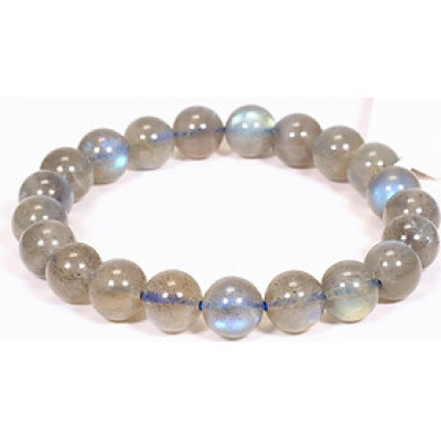 Vòng tay phong thủy đá xà cừ xám - Ngọc Quý Gemstones