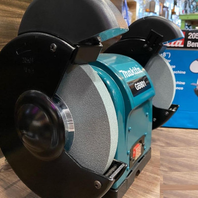 MÁY MÀI BÀN 2 ĐÁ 550W (205 X 19MM) MAKITA GB801 - HÀNG CHÍNH HÃNG