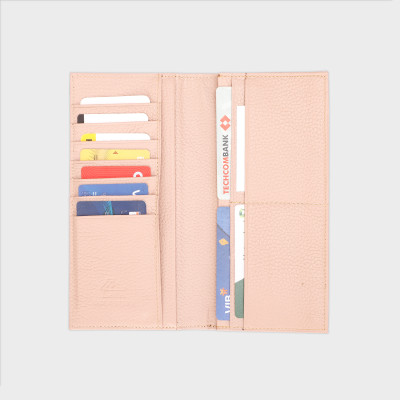 Ví nam da bò Lata ( Thời trang nam - Ví da thật LVN54 )