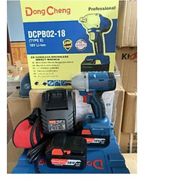 MÁY BẮT ỐC DÙNG PIN 12V DONGCHENG DCPB02-18EK (GỒM 2 PIN 18V/4AH) - HÀNG CHÍNH HÃNG