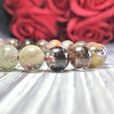 Vòng tay Thạch Anh Ưu Linh hoa 08mm chuẩn 4A