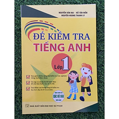 Đề Kiểm Tra Tiếng Anh Lớp 1(HA-MK)