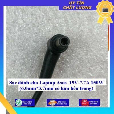 Sạc dùng cho Laptop Asus 19V-7.7A 150W (6.0mm*3.7mm có kim bên trong) - Hàng Nhập Khẩu New Seal