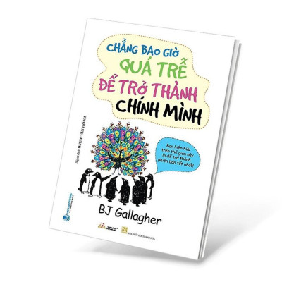 Sách - Chẳng Bao Giờ Quá Trễ Để Trở Thành Chính Mình - BJ Gallagher - VanLangBooks