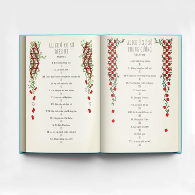 Sách - Alice ở xứ sở diệu kì và Alice ở xứ sở trong gương - Bìa cứng - Đông A
