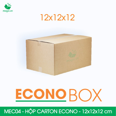 MEC05 - 15x10x5 cm - Combo 100 thùng hộp carton trơn siêu tiết kiệm ECONO