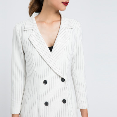 Đầm Blazer Hity DRE080 (Sọc Trắng Kim Cương)