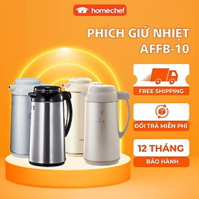 Phích giữ nhiệt Zojirushi dung tích 1L AFFB-10 sản xuất tại Nhật, bảo hành 1 năm|HÀNG CHÍNH HÃNG