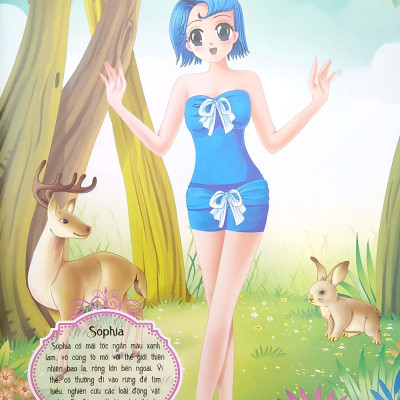 Dán Hình Trang Phục Công Chúa Tuyệt Đỉnh - Công Chúa Xinh Đẹp