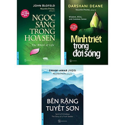 Bộ Sách Nguyên Phong - Combo Minh Triết Sống Tỉnh Thức Để Buông Bỏ - Tác Giả Nguyên Phong - Bìa Mềm - First News