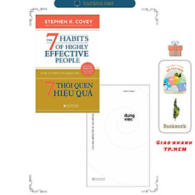 Combo 2 cuốn: 7 Thói Quen Hiệu Quả + Đúng Việc (Tái Bản)