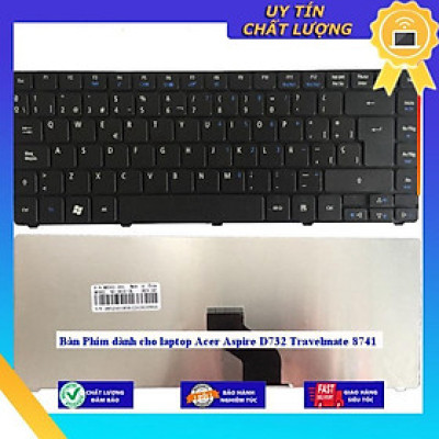 Bàn Phím dùng cho laptop Acer Aspire D732 Travelmate 8741 - Hàng Nhập Khẩu New Seal