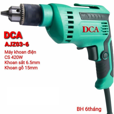 MÁY KHOAN ĐIỆN 420W DCA AJZ03-6 - HÀNG CHÍNH HÃNG