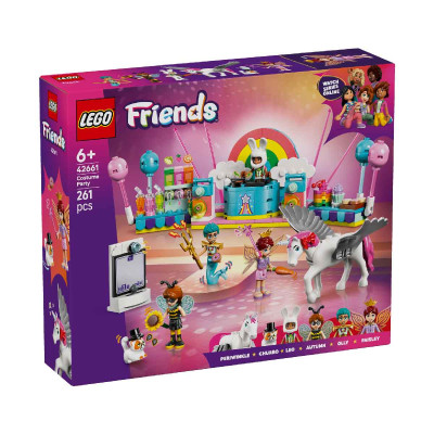 Đồ Chơi Lắp Ráp Tiệc Hóa Trang Chủ Đề Kỳ Lân Và Tiên LEGO FRIENDS 42661 (261 chi tiết)