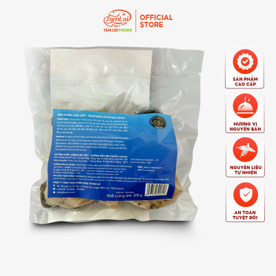 Ốc nhồi hải sản Tâm Lợi - Hương vị tươi ngon tự nhiên - Đảm bảo sức khoẻ - Giao nhanh trong 3h-500gr