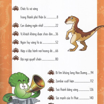 Trái Cây Đại Chiến Zombie - Thế Giới Khủng Long - Tập 5: Khủng Long Và Tòa Thành Vàng