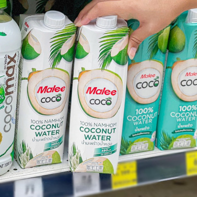 Nước Dừa Tươi Namhom Malee Coco 1 L - Nhập Khẩu Thái Lan | Malee Coco 100% Namhom Coconut Water 1L