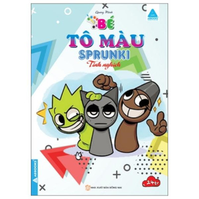 Sách - Bé Tô Màu - Sprunki - Tinh Nghịch