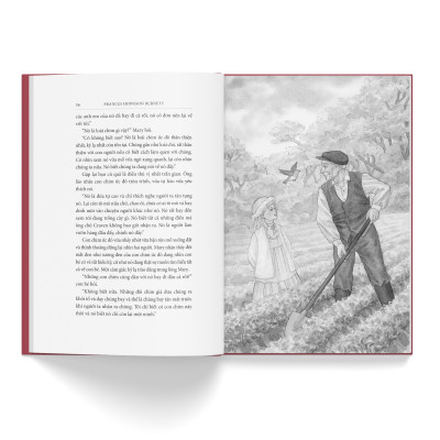 Sách - Khu Vườn Bí Mật - Bìa Vải