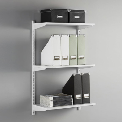 Tay đỡ kệ con thuyền Railshelf L27cm bằng thép dày 1.4mm, sơn tĩnh điện hiện đại