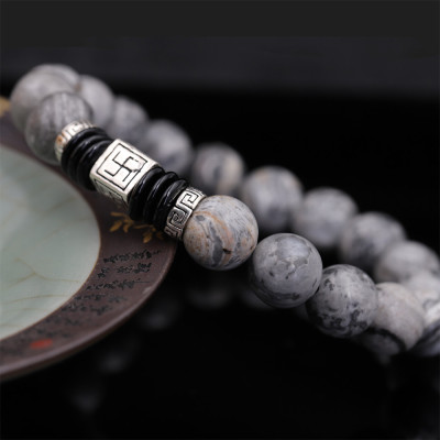 Vòng tay chữ vạn Bình An by ANQLO