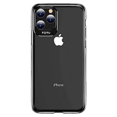 Ốp lưng cho iPhone 11 Pro (5.8") hiệu TOTU Sparkling Camera PC trong suốt - Hàng nhập khẩu