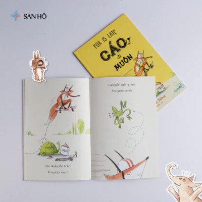 Sách Chú Cáo Tinh Nghịch | Combo 8 Cuốn | Sách Thiếu Nhi Song Ngữ | Corey R. Tabor | Sanhobooks