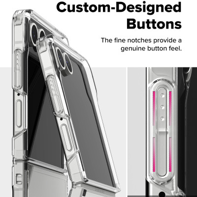 Ốp lưng RINGKE Fusion dành cho Samsung Galaxy Z Flip 6/ Z Flip 7_ Hàng chính hãng