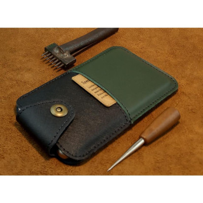 Bao da rút cho Samsung Z Fold2/ Z Fold3/ Z Fold4...quai cài da bò thật Style