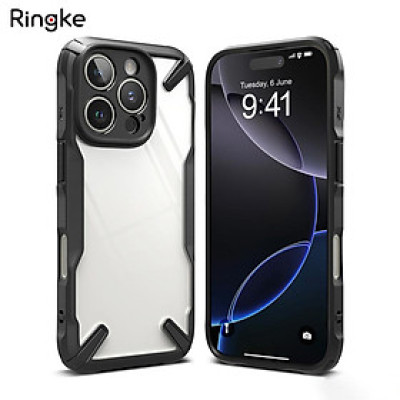 Ốp lưng dành cho iPhone 16 Pro Max/16 Pro/16 Plus/16 RINGKE Fusion X - Hàng Chính Hãng