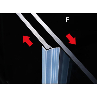 Combo 3 mét Gioăng chữ H chắn nước cabin tắm Trendy Car & Home Gioăng chắn nước nhà tắm