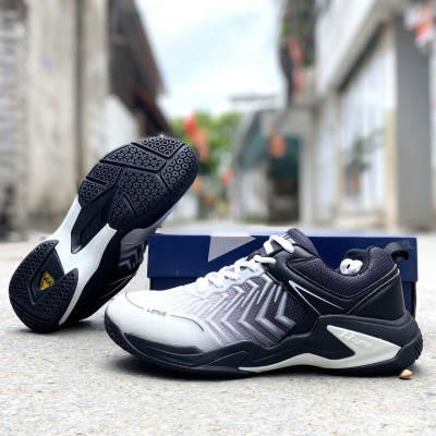 Giày Pickleball, cầu lông Lefus L029 - đế đệm hơi trợ lực, da PU cao cấp siêu bền, chơi trên mọi mặt sân