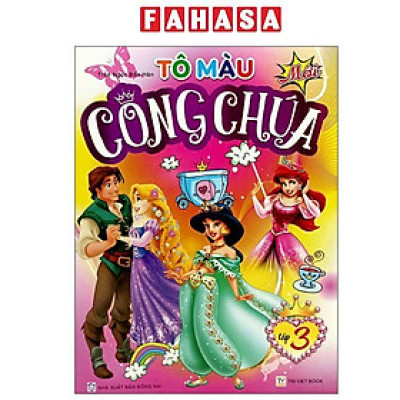 Sách - Tô Màu Công Chúa - Tập 3
