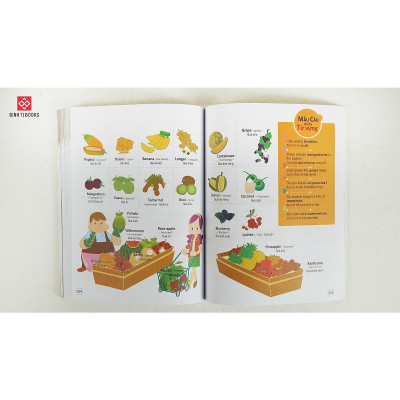 Sách - 4000 Từ Vựng Và Mẫu Câu Tiếng Anh Thiết Yếu Cho Trẻ Em - Đinh Tị Books