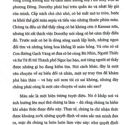Liệu Pháp Tâm Lý - Ứng Dụng Màu Sắc Để Thay Đổi Cuộc Sống (Tái Bản 2023)