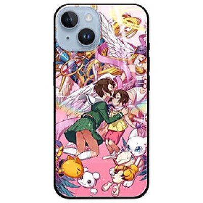 Ốp lưng dành cho Iphone 14 - Iphone 14 Plus - Iphone 14 Pro - Iphone 14 Pro Max - Anime Hai Cô Gái Và Pet