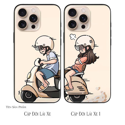 Ốp lưng cho Samsung A16 - A06 - A23 - A32 4G - A52 - M33 - Cặp Đôi Lái Xe 1 - Hàng Chính Hãng