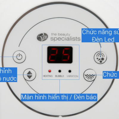 Bồn ngâm massage chân Rio FTBH5-EU - Hàng chính hãng