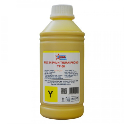 Bộ 4 Màu Mực in phun Thuận Phong PIGMENT TP60 (1L) dùng cho máy in phun Epson - Hàng Chính Hãng