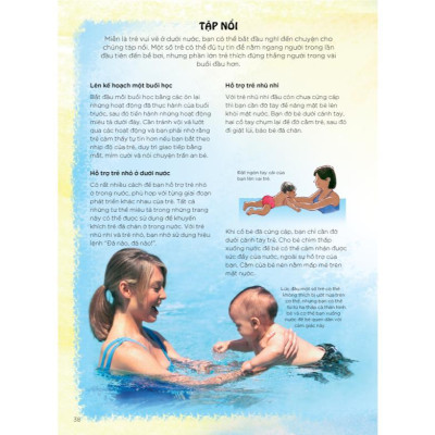 Sách - Dạy Trẻ Tập Bơi Và Cách Phòng, Chống Đuối Nước Cho Trẻ Em - Quảng Văn