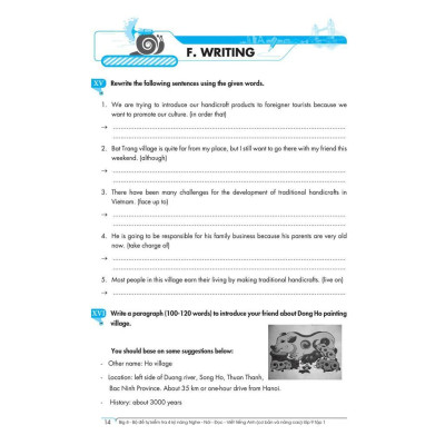 Sách - Big 4 Bộ Đề Tự Kiểm Tra 4 Kỹ Năng Nghe - Nói - Đọc - Viết Cơ Bản Và Nâng Cao Tiếng Anh Lớp 9 - Tập 1 - Megabook