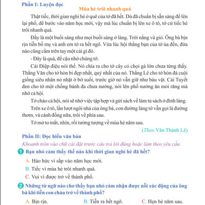 Sách - Ôn Hè Tiếng Việt 3 - Biên soạn theo chương trình GDPT mới (Kết Nối) - ndbooks