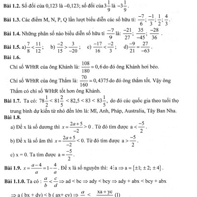 Hướng Dẫn Học Tốt Toán Lớp 7 - Tập 1 (Bám Sát SGK Cánh Diều) - HA