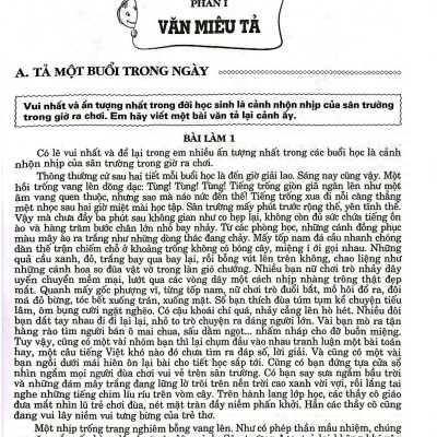 Nâng Cao Kỹ Năng Thực Hành Các Kiểu Bài Văn 5