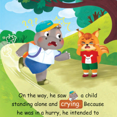 Truyện Tranh Song Ngữ Việt-Anh Cho Bé - Giúp Đỡ Mọi Người Thật Là Vui - Helping Others Is Joyful