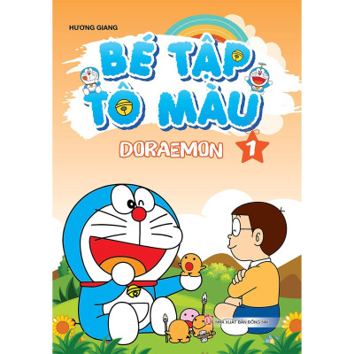 Sách - Bé Tập Tô Màu Doraemon - Combo 10 Tập - Khang Việt Book