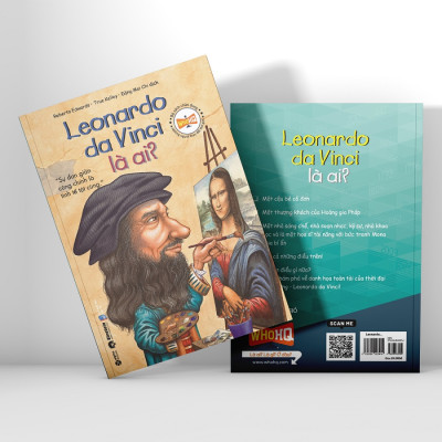 Sách - Bộ Sách Chân Dung Những Người Thay Đổi Thế Giới - Leonardo da Vinci Là Ai? (Tái Bản 2023) 59K
