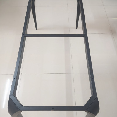 Khung chân bàn lớn màu đen kích thước 150x70x74